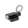 GN 724.6 Pistoncini di posizionamento a molla, acciaio/acciaio INOX, con perno smussato, con flangia per montaggio a filo Type: C1 - Smusso in alto
Materiale/Finitura: SW - nero RAL 9005, finitura testurizzata
Identification no.: 1 - Senza pezzo di riscontro
