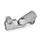 GN 286 Morsetti di collegamento girevoli, alluminio Tipo: T - Regolazione con divisione di 15° (dentatura)
Finitura: BL - Finitura liscia, Sabbiato, matt