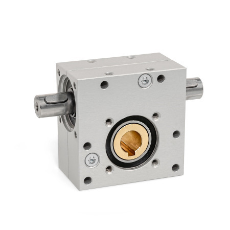 Schneckengetriebe GN 3975: Gehäuse Aluminium