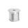 GN 992.5 Boccole a innesto, acciaio INOX, per tubi tondi e tubi quadri Ø esterno: D - per tubi, tondi