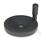 GN 323 Volantini a disco, colore nero, rivestimento con polveri Codice foro alesato: K - Con sede per chiavetta DIN 6885-1 P9
Tipo: R - Con impugnatura girevole