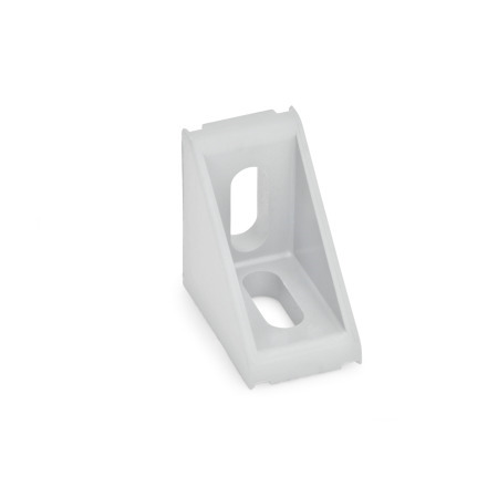 Befestigungswinkel GN 561: Kunststoff, für Aluprofile (i-/b-Baukasten), Form A