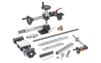 3.8 Regolazione, trasporto, spostamento su guide telescopiche, guide, alberi e ruote a sfere