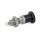 GN 81700 Pistoncini di posizionamento a molla, acciaio/acciaio INOX, con punta speciale Tipo: BK - Senza posizione di arresto, con controdado
Tipo di puntale: KA - Punta arrotondata, rivestimento in plastica
Materiale: NI - Acciaio inox