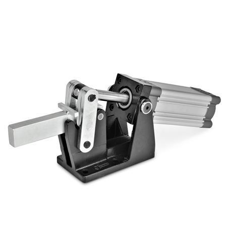 Schnellspanner GN 861: Stahl, pneumatisch, schwere Ausführung