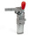 GN 8621 Attrezzi di serraggio, alluminio, azionamento pneumatico, con / senza azionamento manuale aggiuntivo Tipo: S - Con braccio di serraggio
N° identificativo: 3 - Con leva manuale angolata