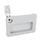 GN 115.10 Chiusure con maniglia da incasso, lega di zinco pressofusa, funzionamento con chiave a tubo Tipo: DK - con triangolo
Finitura: SR - Argento, RAL 9006, finitura strutturata
N° identificativo: 1 - Azionamento nella posizione raffigurata, in alto a sinistra