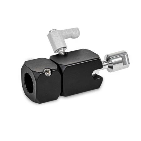 Kugelgelenk-Klemmhalter GN 487: Aluminium