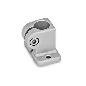 GN 162.3 Fuß-Klemmverbinder, Aluminium Oberfläche: BL - blank, gestrahlt, matt