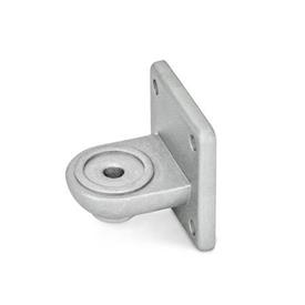 GN 272 Laschen-Klemmverbinder, Aluminium Form: MZ - mit Zentrieransatz<br />Oberfläche: BL - blank, gestrahlt, matt