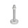 GN 31 Pieds de machine, Inox, avec sous-couche en caoutchouc Type (base): B2 - grenaillé mat, sous-couche en caoutchouc, blanc
Version (vis): UK - avec écrou, douille hexagonale en haut, clé plate en bas