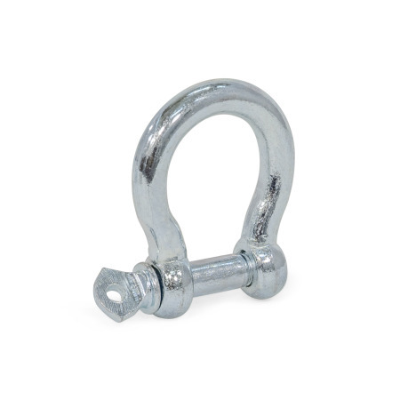 Manilles GN 585.1: Acier/inox, courbe, version commerciale (sans levage)