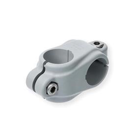 GN 132.9 Kreuz-Klemmverbinder, Kunststoff Farbe: G - grau, RAL 7040, matt