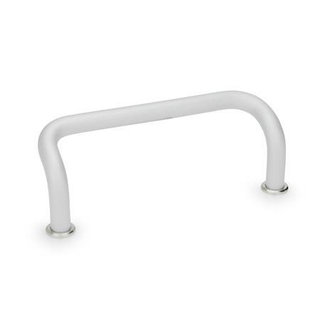 GN 425.1 Bügelgriffe, Aluminium Werkstoff: AL - Aluminium
Oberfläche: SR - silber, RAL 9006, strukturmatt