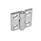GN 237 Scharniere, Edelstahl Werkstoff: NI - Edelstahl
Form: A - 2x2 Bohrungen für Senkschrauben