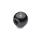 DIN 319 Boules, plastique, de type poussoir Matériau: KU - Plastique
Type: L - avec bague d'ajustement