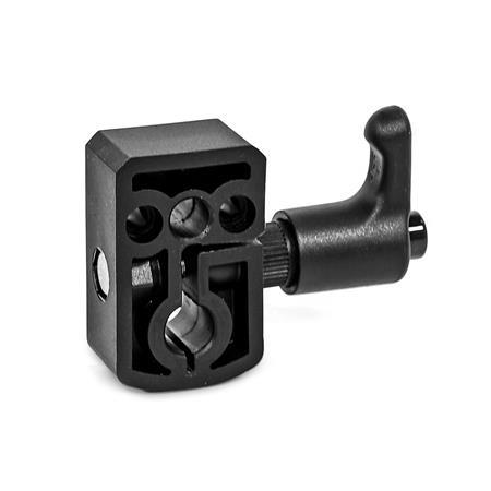 GN 955.6 Klemmplatten, für Stellungsanzeiger GN 955 / GN 955.2, Kunststoff 