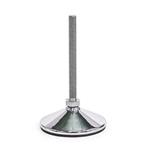 Pieds de machine, inox AISI 304, conformes aux normes de la FDA
