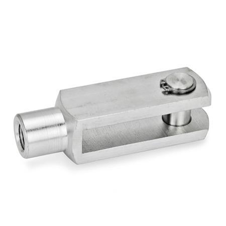 DIN 71751 Gabelgelenke, Edelstahl 