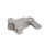 GN 724.2 Loquets à ressort, acier/inox, avec goupille chanfreinée et bride pour montage en surface N° d'identification: 3 - Chanfrein, droit
Type: B - Position du bras de verrouillage parallèle à la bride
Matériau/Finition: NI - Inox, moulage de précision