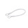 GN 111.2 Câbles de retenue, inox, avec ergots ou boucles Type: D - avec 2 boucles
Couleur: TR - transparent