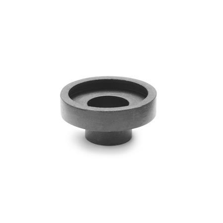 Cappucci antipolvere GN 710: per snodi sferici angolari DIN 71802 / snodi sferici assiali GN 71082.1, gomma