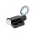 GN 724.6 Doigts d'indexage, acier/inox, avec goupille chanfreinée et bride pour montage en surface Type: C3 - Chanfrein, droit
Matériau/finition: SW - noir, RAL 9005, finition texturée
Identification no.: 1 - Sans contre-pièce