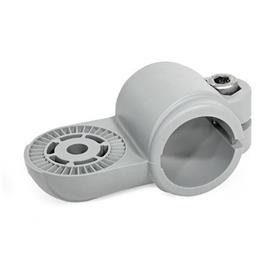 GN 278.9 Laschen-Klemmverbinder, Kunststoff Form: IV - mit Innenverzahnung<br />Farbe: GR - grau, RAL 7040, matt