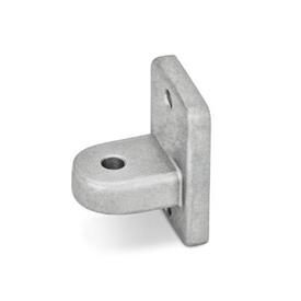 GN 271 Laschen-Klemmverbinder, Aluminium Oberfläche: BL - blank, gestrahlt, matt