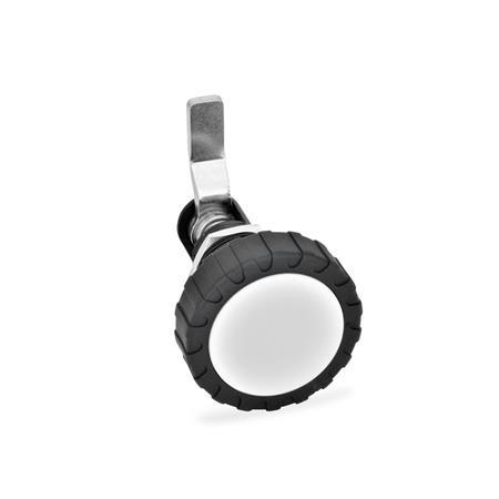 Chiusure a levetta regolabile GN 116.1: con manopola o funzionamento con chiave a tubo