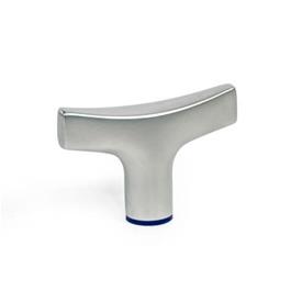 GN 5064 T-Griffe, Edelstahl, Hygienic Design Oberfläche: MT - mattiert (Ra < 0,8 µm)<br />Werkstoff (Dichtring): H - H-NBR