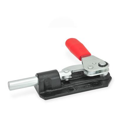 GN 844 Schubstangenspanner für Druck- und Zugspannung Form: ASD - Druckspannung durch Linksdrehung