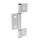 GN 2295 Scharniere, Aluminium, für Aluprofile / Flächenelemente, dreiteilig Form: A - Scharnierflügel außenliegend
Kennzeichen: C - mit Senkbohrungen
l<sub>2</sub>: 165 / 335