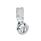 GN 115 Loquets, zinc moulé sous pression, avec clé à douille, bague de centrage chromée Type: SCH - Manipulation par fente