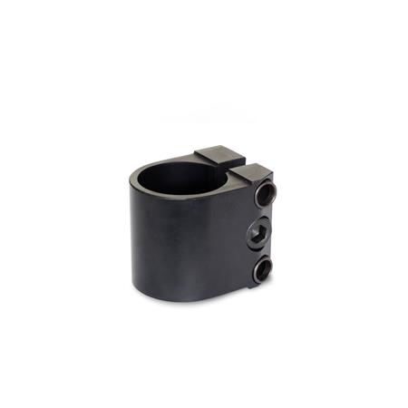 Klemmhalter GN 873: für Kraftspanner GN 864 / GN 865 / GN 866, Aluminium