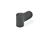 GN 635 Galletti di serraggio, plastica, boccola filettata ottone Colore della calottina: DSG - grigio-nero, RAL 7021, finitura mat