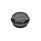 GN 742 Verschlussschrauben mit und ohne Symbol, Viton-Dichtung, Aluminium, bis 180 °C Form: ESS - mit DIN-Einfüllsymbol, schwarz eloxiert
Entlüftungsbohrung: 1 - ohne Entlüftungsbohrung
