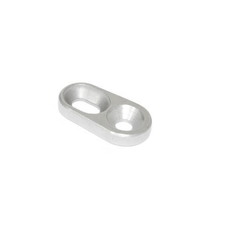 GN 2344 Befestigungsscheiben, Edelstahl Form: L - mit Lasche