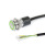 GN 3310 Taster / Leuchtmelder, Edelstahl, mit / ohne LED-Beleuchtung Form: TK - Taster mit LED, rot / grün (bi-color)
Anschlussart: K5 - Kabel, Ende offen, 5 m