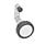 GN 516.1 Loquets à compression, zinc moulé sous pression, distance de verrouillage réglable en continu Type: RG - avec par bouton moleté