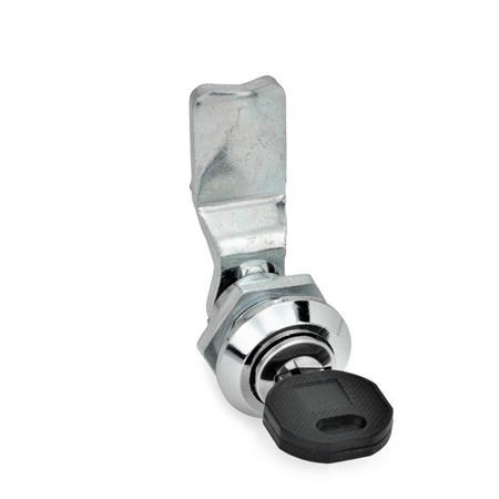 Loquets GN 115: Zinc moulé sous pression, verrouillables