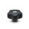 GN 5337.6 Softline-Sterngriffe, Kunststoff, Abdeckkappe farbig Farbe der Abdeckkappe: DGR - grau, RAL 7035, matt