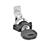 GN 115.1 Loquets, zinc moulé sous pression, petit modèle, collier de boîtier chromé, avec / sans serrure Matériau: ZD - Zinc moulé sous pression
Type: SCK - avec bouton à ailettes (même verrouillage)