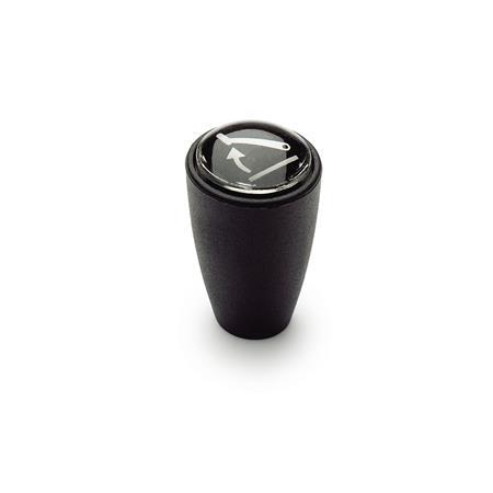 GN 518 Konusknöpfe für Schaltsymbole, Kunststoff 