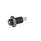 GN 313 Federbolzen, Stahl / Kunststoff-Knopf Form: DK - mit Kontermutter, ohne Knopf
Kennziffer: 1 - Bolzen ohne Innengewinde