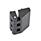 GN 154 Scharniere, Kunststoff Form: D - 2x2 Gewindestifte