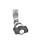 GN 516.5 Loquets à compression, inox, manipulation par éléments d'actionnement / clé à douille Type: KG - avec bouton à ailettes