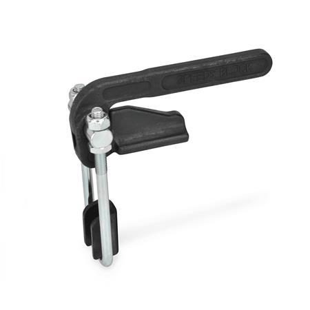 Verschlussspanner GN 852.1: Stahl, schwere Ausführung