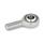 GN 648.6 Gelenkköpfe mit Schraube, Edelstahl Form: WH - Bronze-PTFE / Stahl wartungsfrei