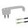 GN 422 Poignées étriers, zinc moulé sous pression, avec fonction de commutation électrique / avec voyant lumineux, avec 2 éléments fonctionnels Élément fonctionnel 1: RK - Bouton, verrouillage, avec LED, rouge/vert (bicolore)
Élément fonctionnel 2: RK - Bouton, verrouillage, avec LED, rouge/vert (bicolore)
Type de raccordement: K5 - Câble, extrémité ouverte, 5 m
Finition: SR - argenté, RAL 9006, finition texturée